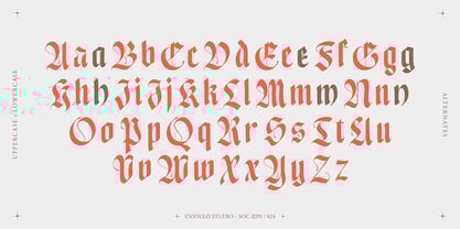 NCL Enigmatic Waesbendiy Font Poster 5