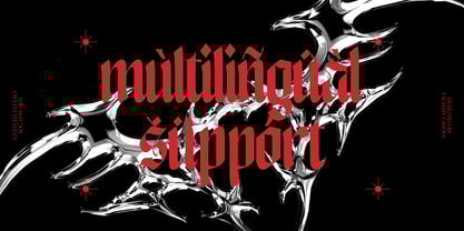 NCL Enigmatic Waesbendiy Font Poster 8