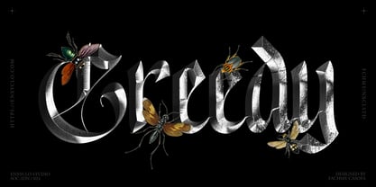 NCL Enigmatic Waesbendiy Font Poster 10