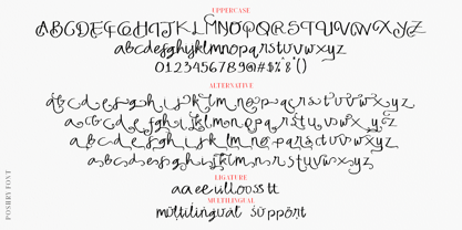 Poshry Font Poster 8