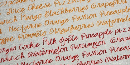 Poshry Font Poster 6