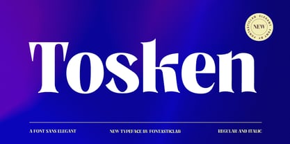 Tosken Font Poster 1