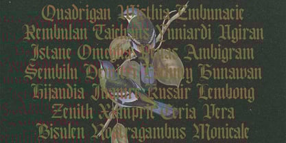 Bageshron Font Poster 5