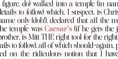 The Effolia Font Poster 3