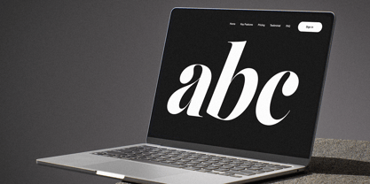 The Effolia Font Poster 6