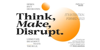 BS Helivita Font Poster 8