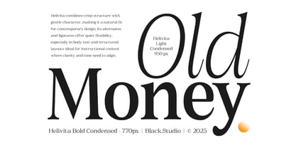 BS Helivita Font Poster 13