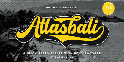 Atlas Bali Font Poster 1