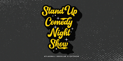 Atlas Bali Font Poster 6