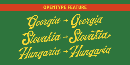 Firstone Font Poster 2