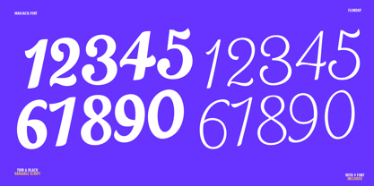 Flonday Script Font Poster 13