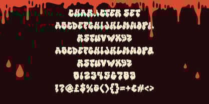 Dripper Poison Font Poster 5