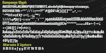 Gampange Variable Font Poster 11