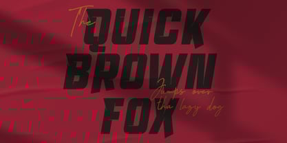 Race master Font Poster 6