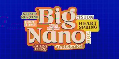 Astone Nisam Font Poster 6