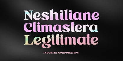 Astone Nisam Font Poster 3