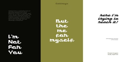 Cattreya Font Poster 1