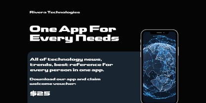 Tachnologest Font Poster 7