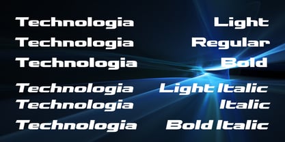 Tachnologest Font Poster 5