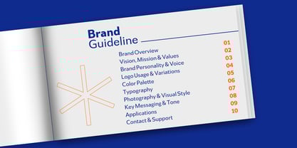 Univra Font Poster 3