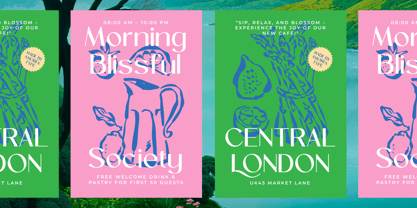 Crafteds Font Poster 5