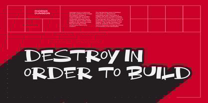 Destraya Font Poster 7