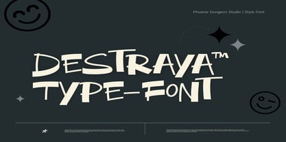 Destraya Font Poster 1