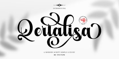 Qertalisa Font Poster 1