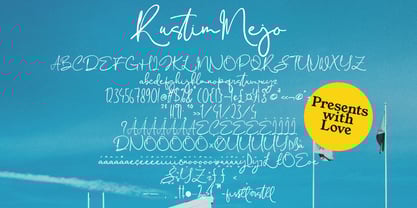 Rustim Mejo Font Poster 2