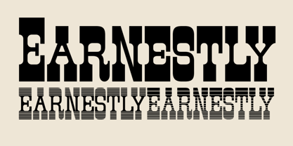 Earnestly Font Poster 1