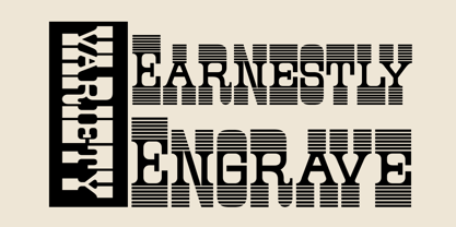 Earnestly Font Poster 3