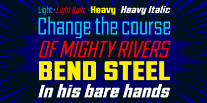 Ultimatum Super Font Poster 3