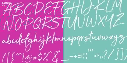 Golden Milkey Brush Font Poster 5