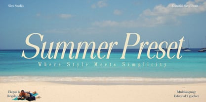 The Velmira Serif Simple Font Poster 3