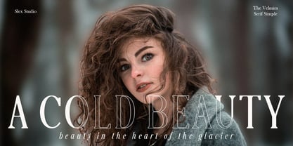 The Velmira Serif Simple Font Poster 11