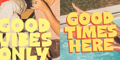 Pepse Dash Font Poster 6