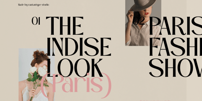 Wendia Font Poster 3