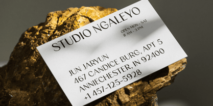 Canpile Rough Font Poster 4