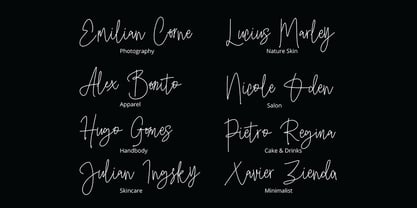 Runkerlest Signature Font Poster 8