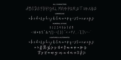 Runkerlest Signature Font Poster 9