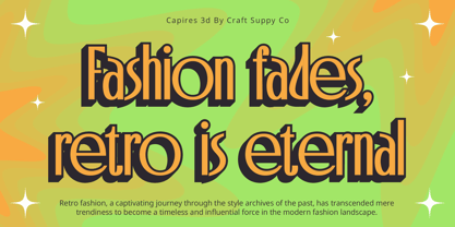 Capires Font Poster 9