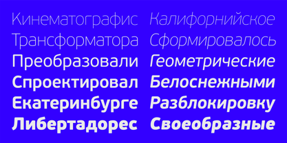 PF Beau Sans Pro Font Poster 14