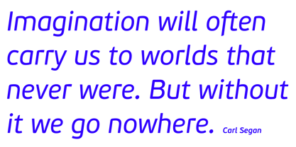 PF Beau Sans Pro Font Poster 6