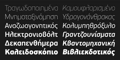 PF Beau Sans Pro Font Poster 13