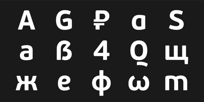 PF Beau Sans Pro Font Poster 3