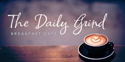 Empathy Script Font Poster 4