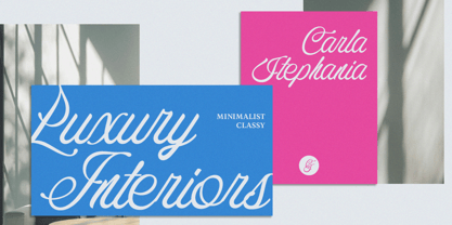 Costaria Script Font Poster 6