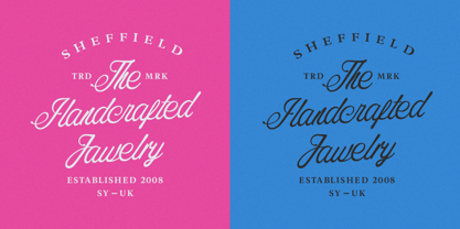 Costaria Script Font Poster 8