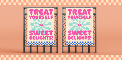 Gummy Yummy Font Poster 8