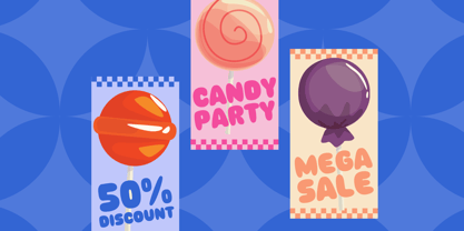 Gummy Yummy Font Poster 5